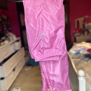 Pink nike joggers